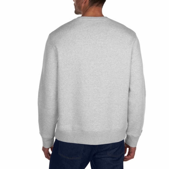 NEW Kirkland Signature Costco Logo Crewneck Gray - Picture 4 of 6